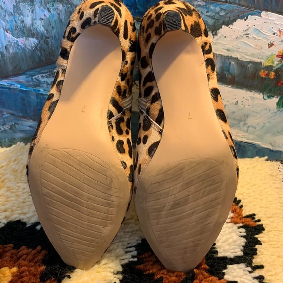 Women's Limelight Moira 370008 Animal Print pony hair Leather ankle Boots 7 - Picture 11 of 14